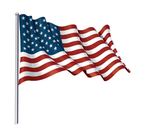 American Flag Decal - Cover-Alls Decals