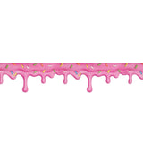 Dripping Pink Icing with Confetti Sprinkles Decal - Cover-Alls Decals