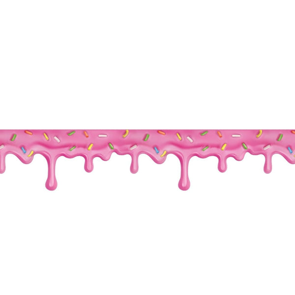 Dripping Pink Icing with Confetti Sprinkles Decal - Cover-Alls Decals