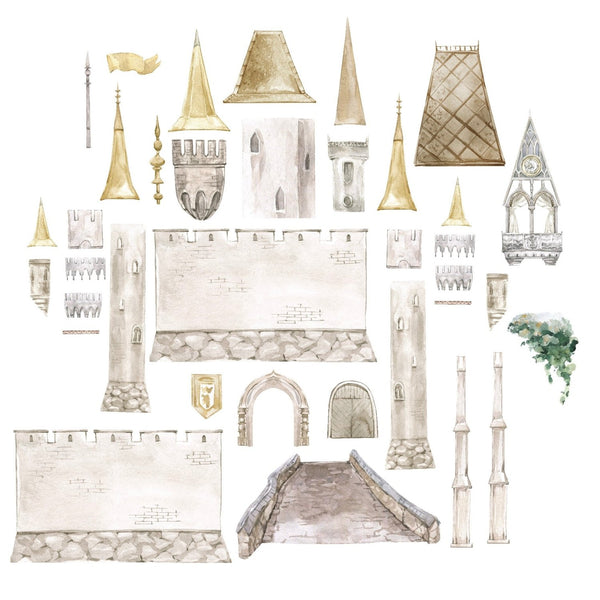 Fairytale Castle Decals - Cover-Alls Decals