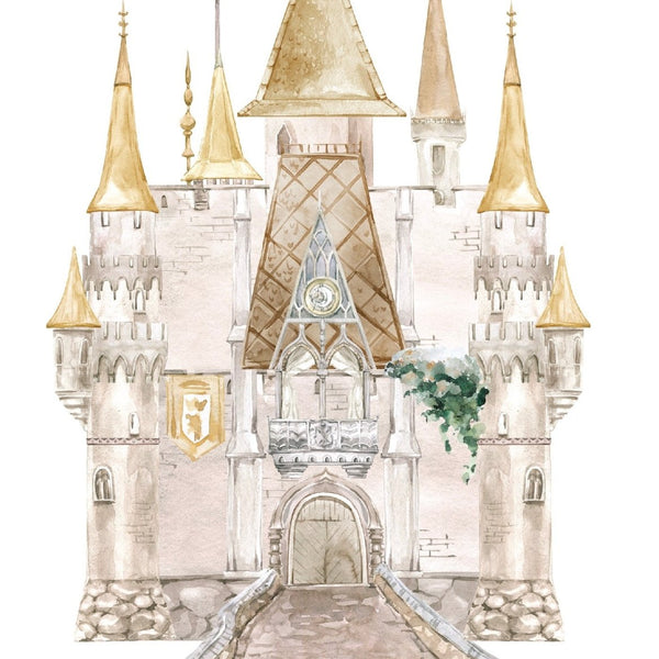 Fairytale Castle Decals - Cover-Alls Decals