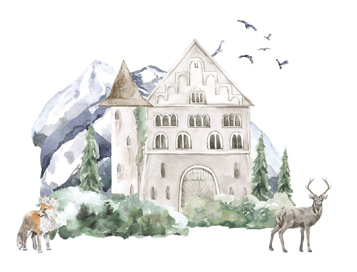 Fairytale Castle Decals - Cover-Alls Decals