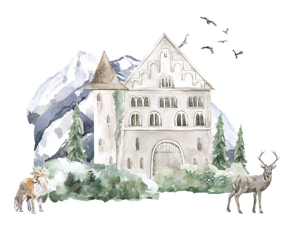 Fairytale Castle Decals - Cover-Alls Decals