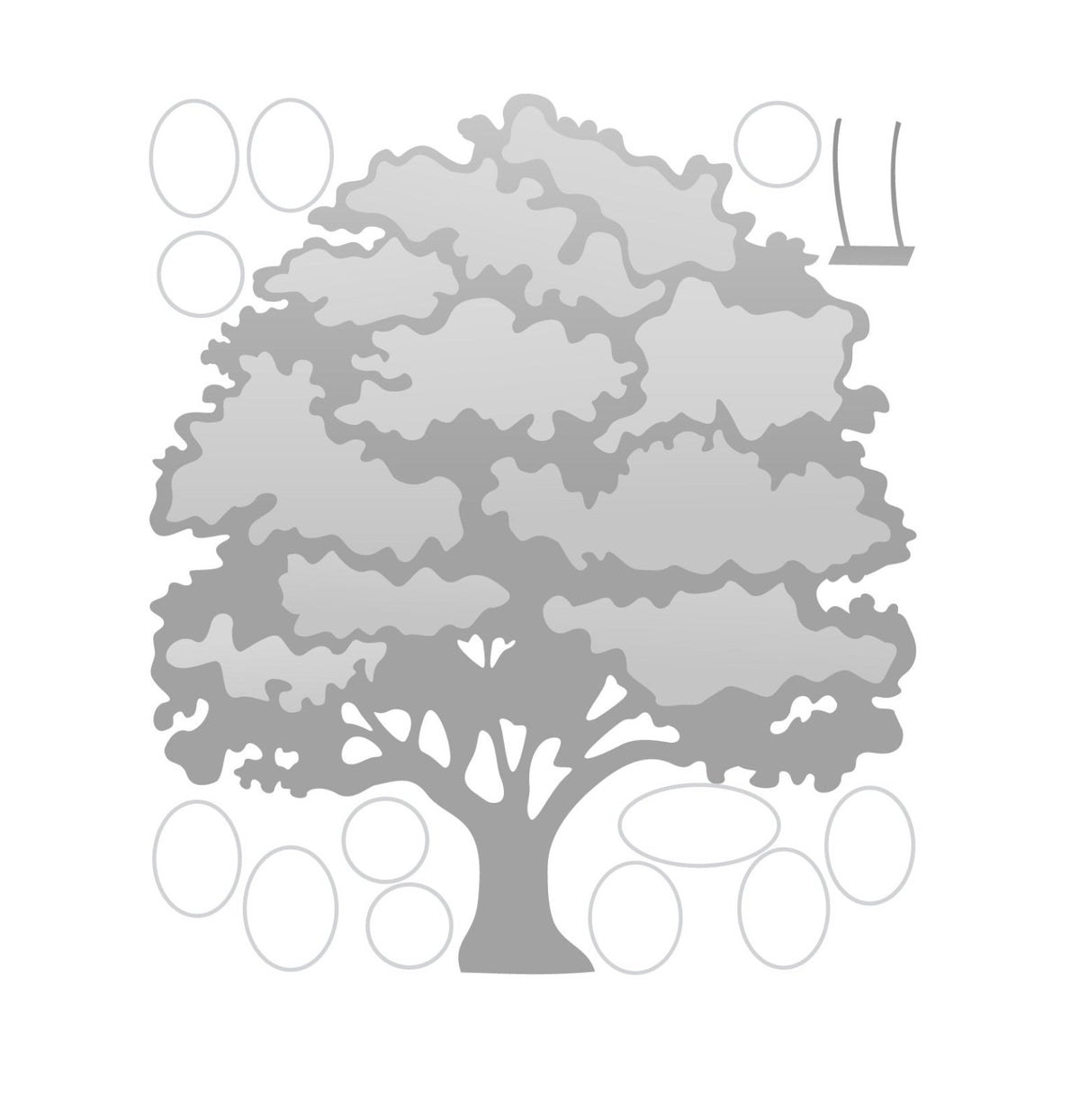 Family Tree Wall Decal with Custom Photos - Cover-Alls Decals