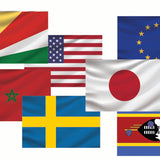 Flags of the World Decals - Cover-Alls Decals