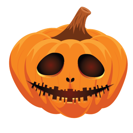 Jack O' Lantern Pumpkin Decals - Cover-Alls Decals