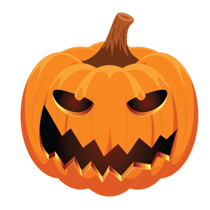 Jack O' Lantern Pumpkin Decals - Cover-Alls Decals