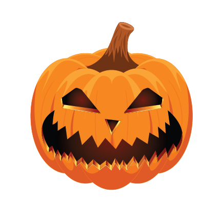 Jack O' Lantern Pumpkin Decals - Cover-Alls Decals