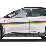 Mardi Gras Stripe Decal - Cover-Alls Decals