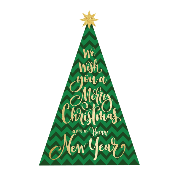 Modern Christmas Tree Decals - Cover-Alls Decals