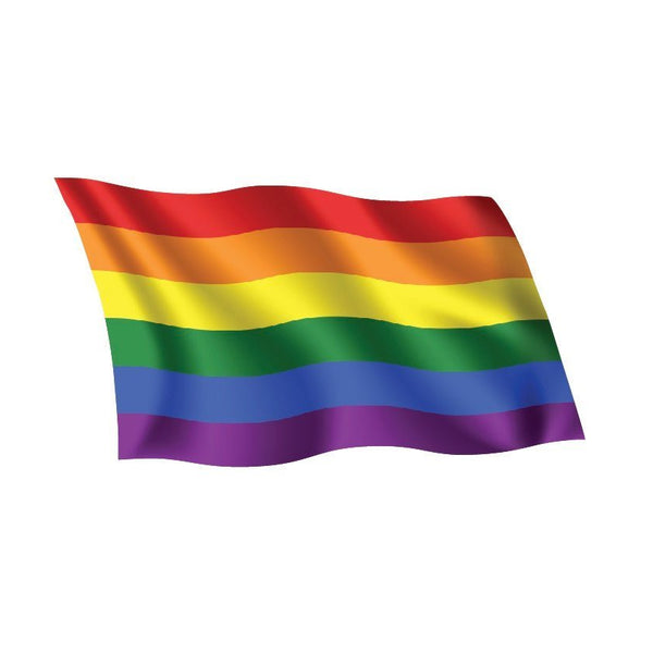 Rainbow Pride Flag Decals - Cover-Alls Decals
