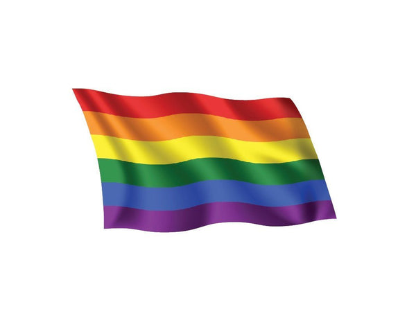 Rainbow Pride Flag Decals - Cover-Alls Decals