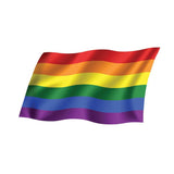 Rainbow Pride Flag Decals - Cover-Alls Decals