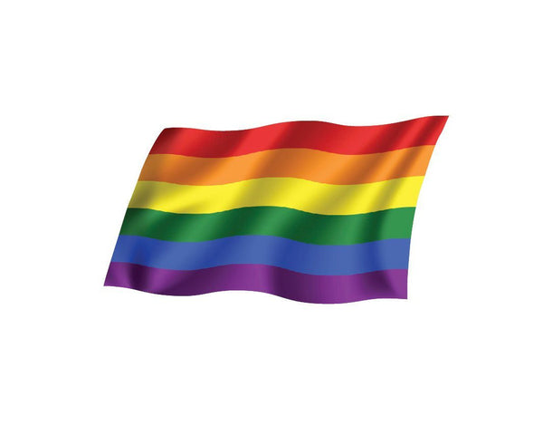 Rainbow Pride Flag Decals - Cover-Alls Decals