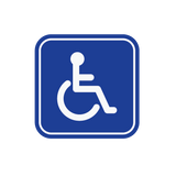 Wheelchair Handicap Symbol Decal - Cover-Alls Decals