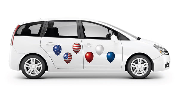4th of July Balloon Decals - Cover-Alls Decals