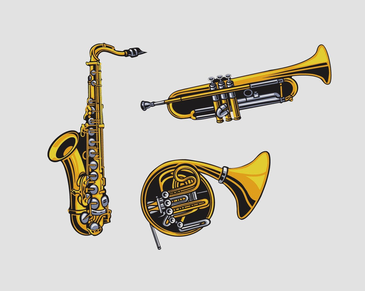 Brass Instruments - Cover-Alls Decals