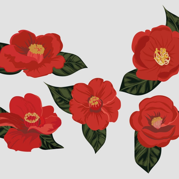 Camellia Decals - Cover-Alls Decals