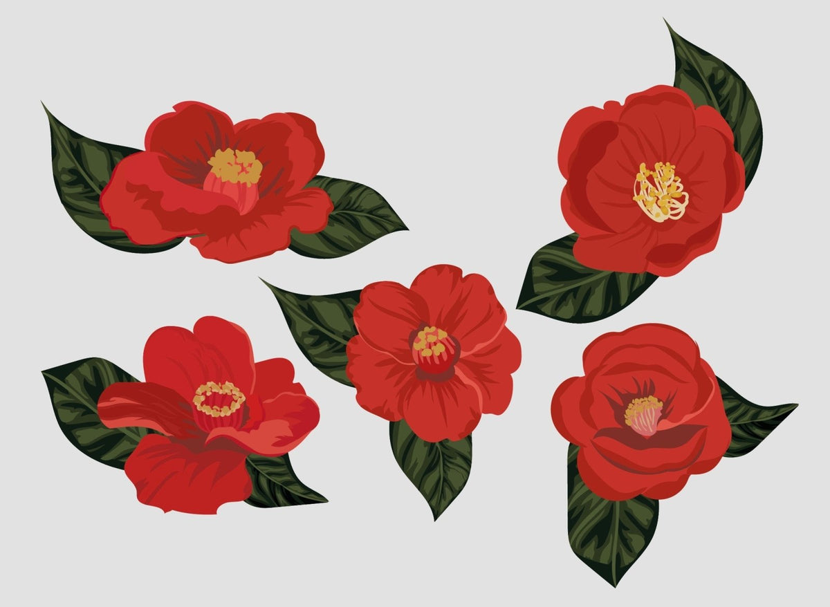 Camellia Decals - Cover-Alls Decals