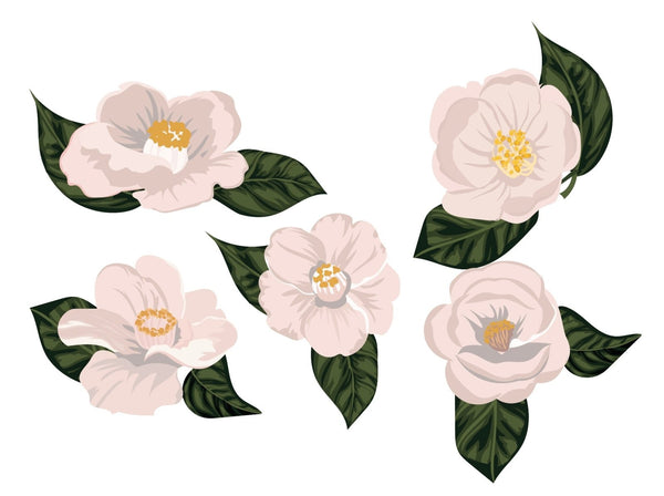 Camellia Decals - Cover-Alls Decals