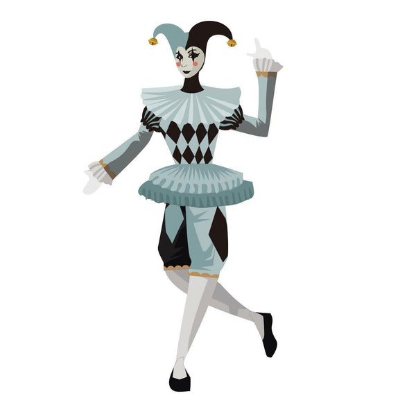 Carnival Jester Decals - Cover-Alls Decals
