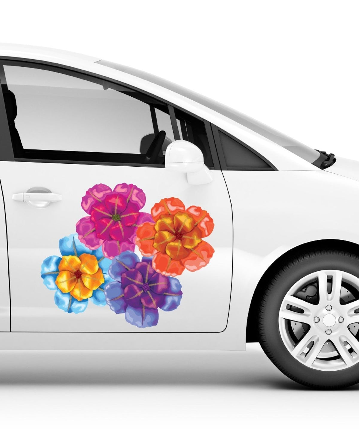 Carnival Pansies Decals - Cover-Alls Decals