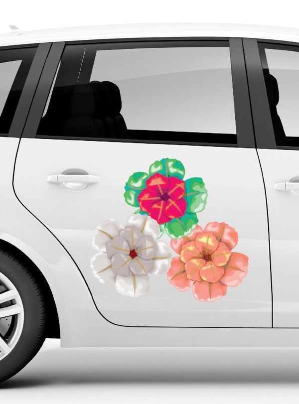 Carnival Pansies Decals - Cover-Alls Decals