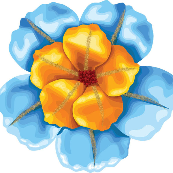 Carnival Pansies Decals - Cover-Alls Decals