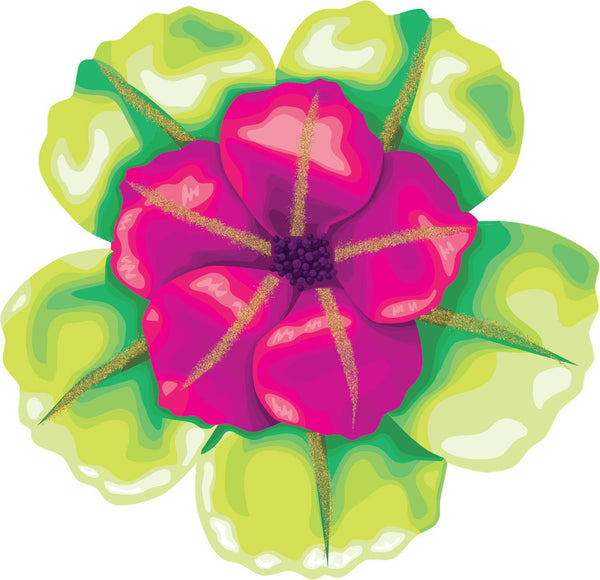 Carnival Pansies Decals - Cover-Alls Decals