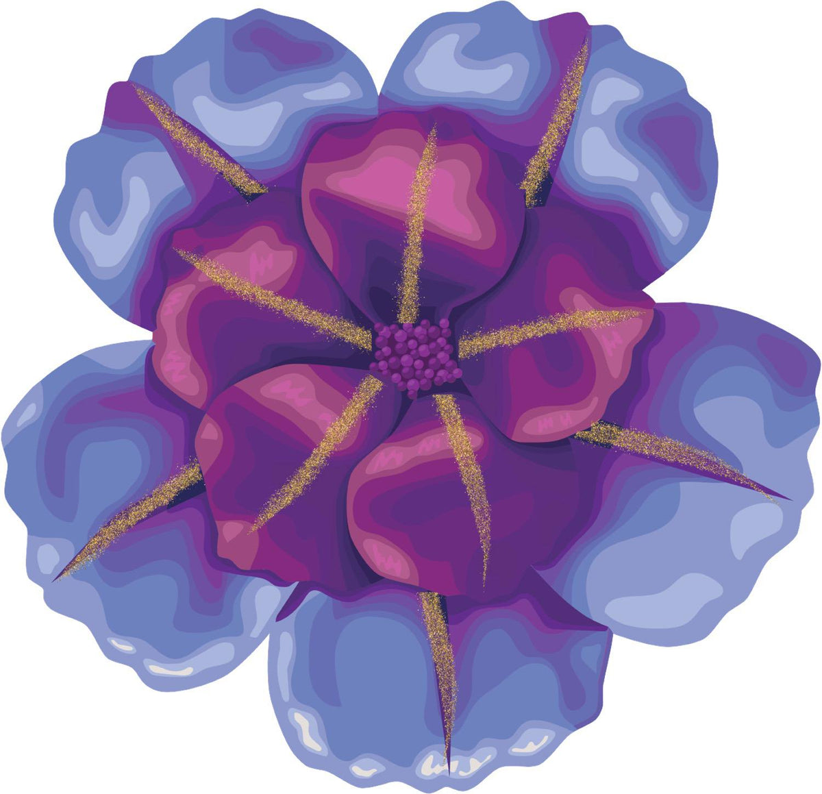 Carnival Pansies Decals - Cover-Alls Decals