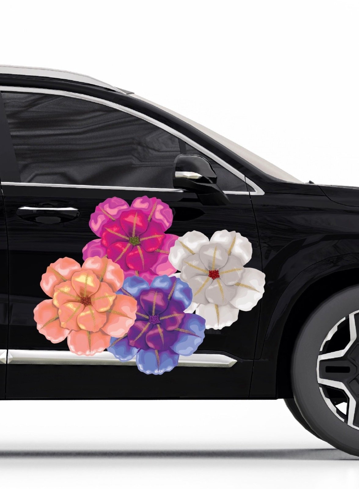Carnival Pansies Decals - Cover-Alls Decals