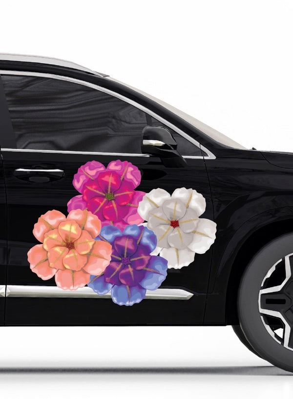 Carnival Pansies Decals - Cover-Alls Decals