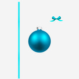 Christmas Ornament Ball Decals with or without Ribbons - Cover-Alls Decals
