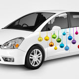 Christmas Ornament Ball Decals with or without Ribbons - Cover-Alls Decals