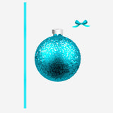 Christmas Ornament Ball Decals with or without Ribbons - Cover-Alls Decals