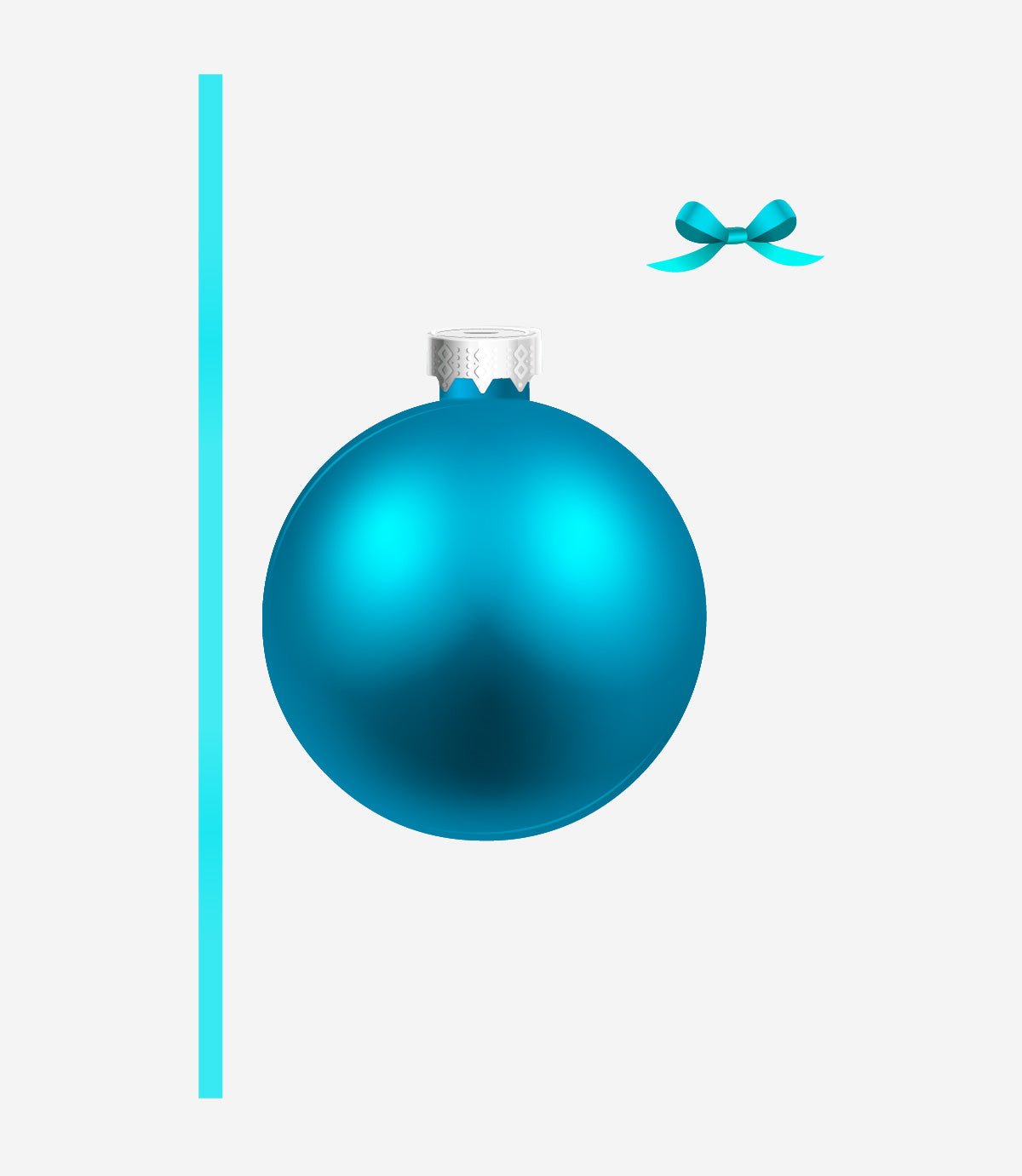 Christmas Ornament Ball Decals with or without Ribbons - Cover-Alls Decals