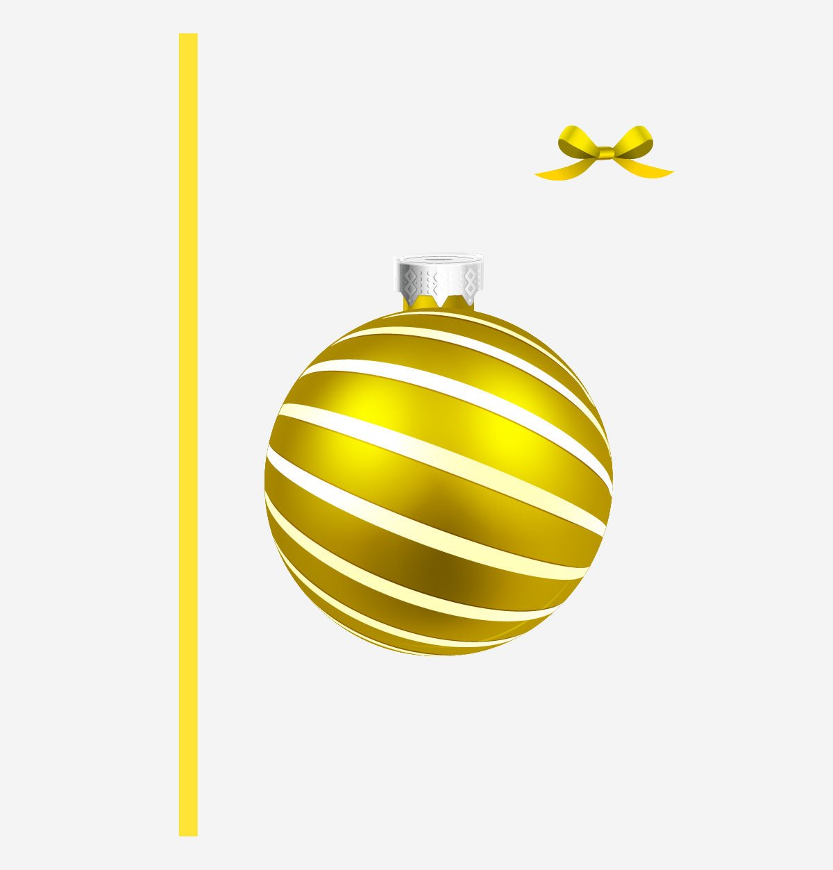 Christmas Ornament Ball Decals with or without Ribbons - Cover-Alls Decals