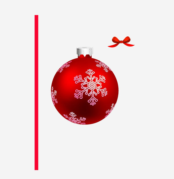 Christmas Ornament Ball Decals with or without Ribbons - Cover-Alls Decals
