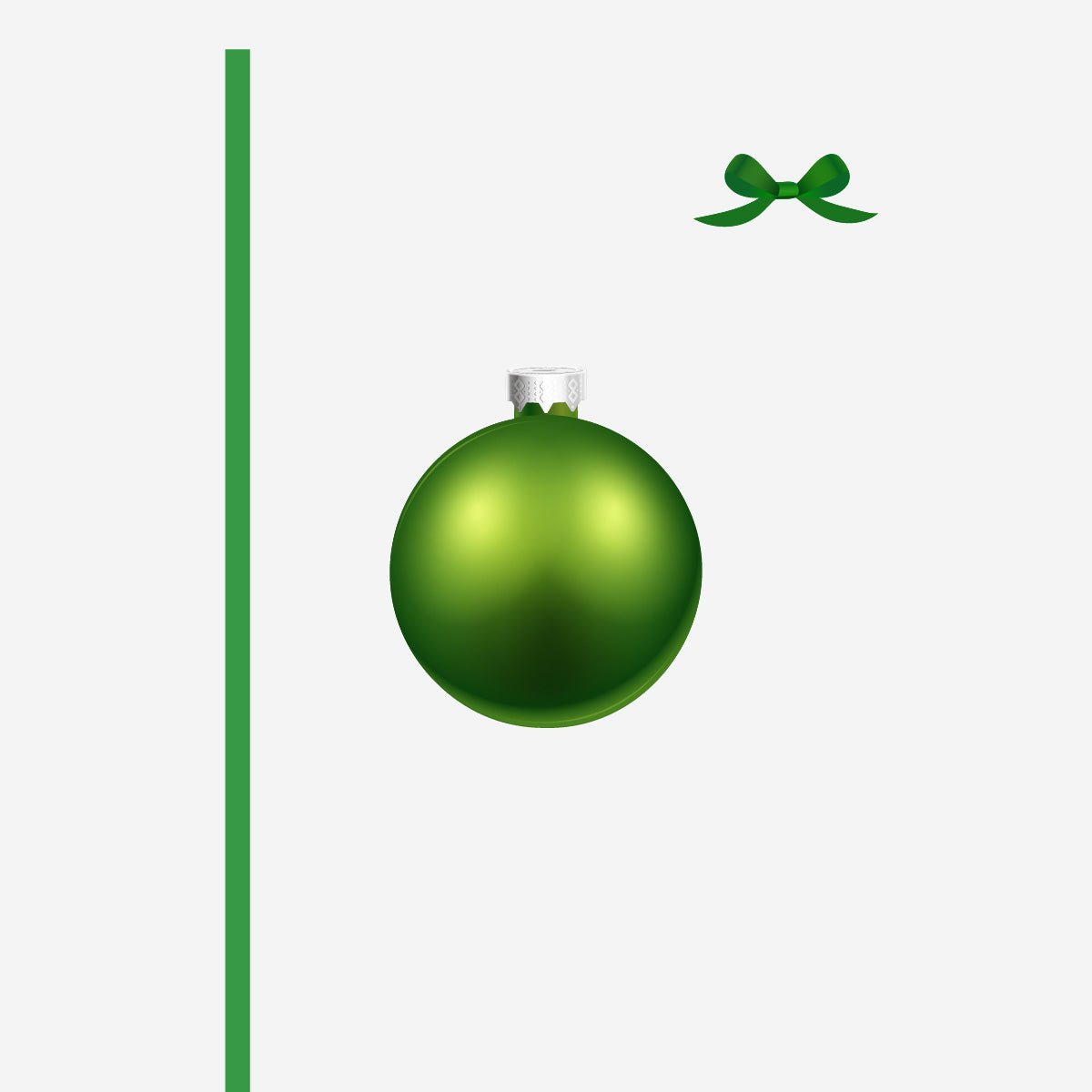 Christmas Ornament Ball Decals with or without Ribbons - Cover-Alls Decals