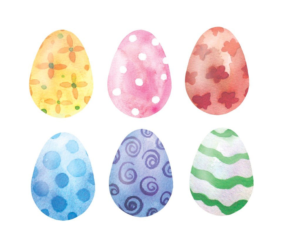 Colorful Easter Egg Decals - Cover-Alls Decals