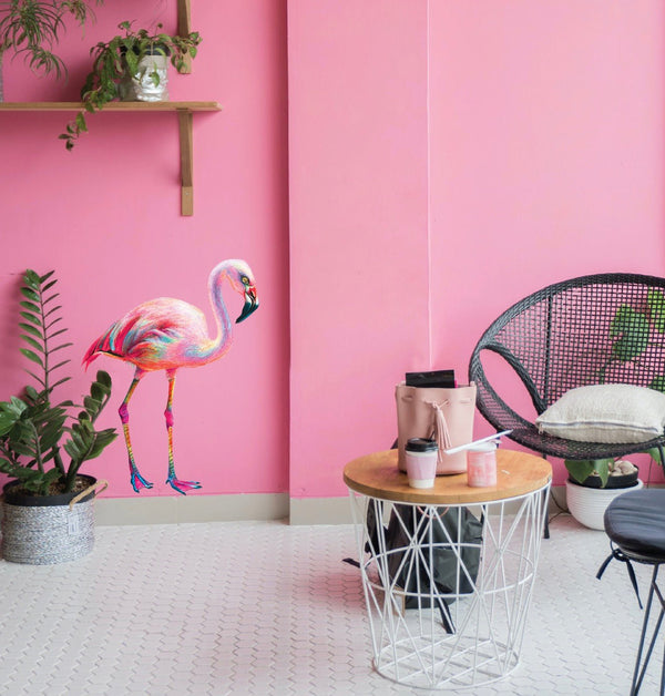 Colorful Flamingo - Cover-Alls Decals