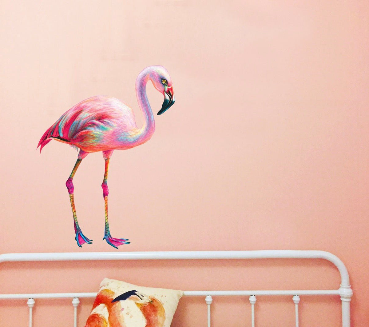 Colorful Flamingo - Cover-Alls Decals