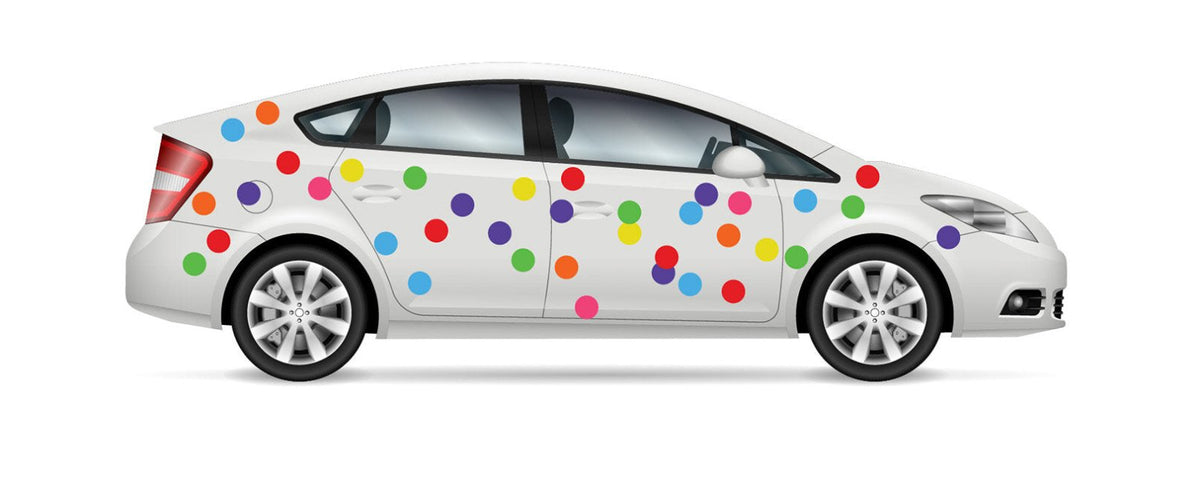 Confetti Pack Mixed Dot Decals - Cover-Alls Decals