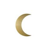 Crescent Moon in Gold Decal - Cover-Alls Decals