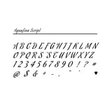 Custom Letters on Banners or Circles - Cover-Alls Decals