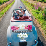 Custom Letters on Banners or Circles - Cover-Alls Decals