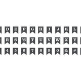 Custom Letters on Banners or Circles - Cover-Alls Decals