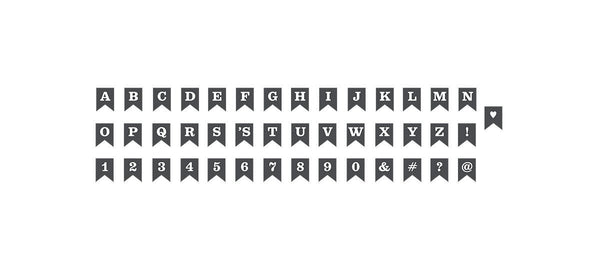 Custom Letters on Banners or Circles - Cover-Alls Decals