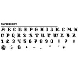 Custom Letters on Banners or Circles - Cover-Alls Decals