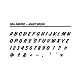 Custom Letters on Banners or Circles - Cover-Alls Decals